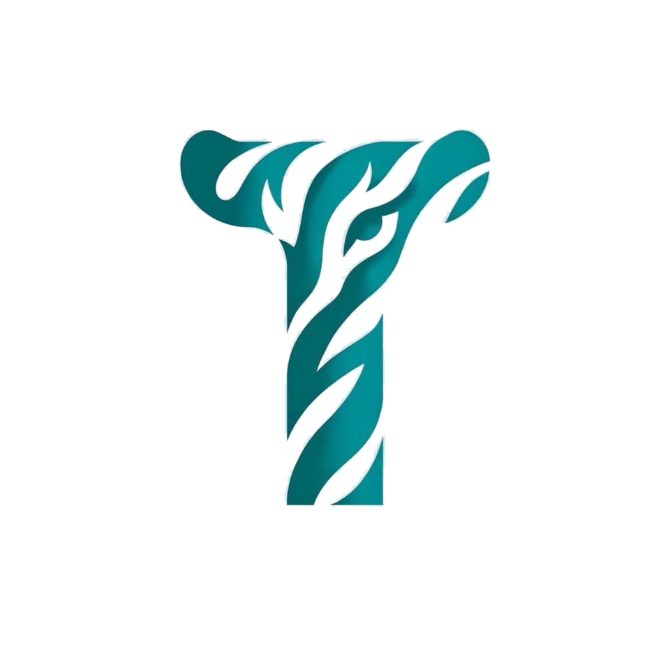 Teal Tiger Logo